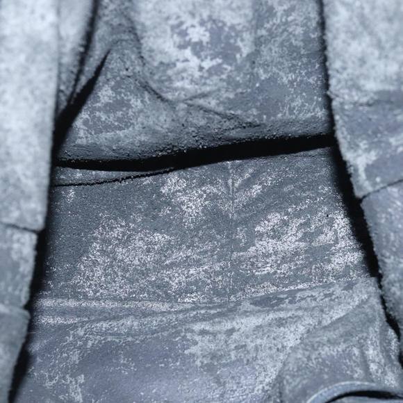 GUCCI Bamboo Hand Bag Suede 2way Black 001 14 1577 Auth yk13644 - Picture 10 of 16